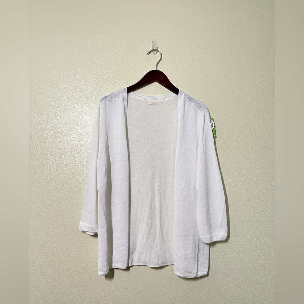 UPF50, Fast Drying White Summer Cardigan